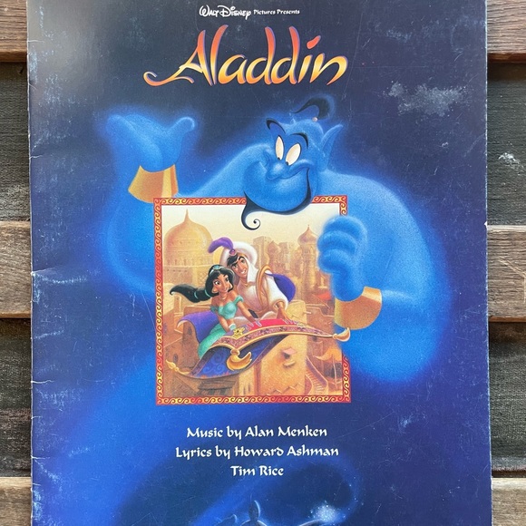 Aladdin Flute Music Book Disney - Picture 2 of 3